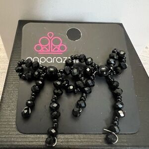 Paparazzi Black Beaded Hair Clips